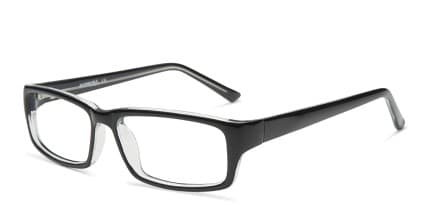 Bradley Black glasses - Black - Angle View