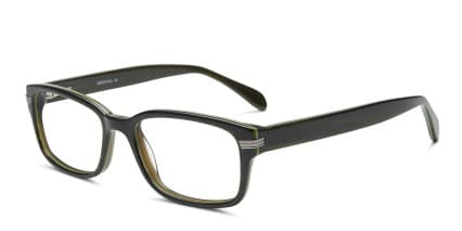 Handsome Black glasses - Black - Angle View