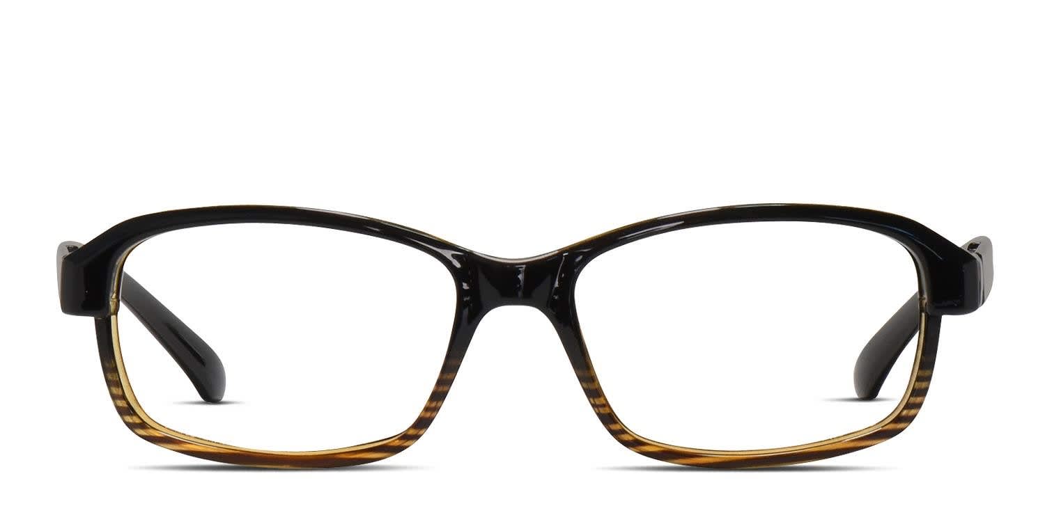 SafeVision Delta Black, Brown glasses - Black / Brown - Frontal View