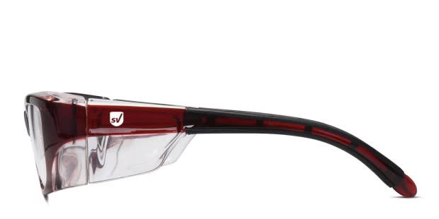 SafeVision Uverse Red Prescription Eyeglasses