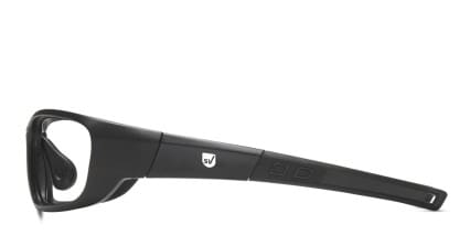 SafeVision SVNY Matte Black glasses - Matte Black - Side View