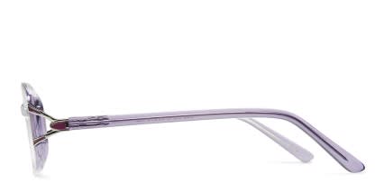 Jill Clear w/Lilac glasses - Clear / Purple - Side View