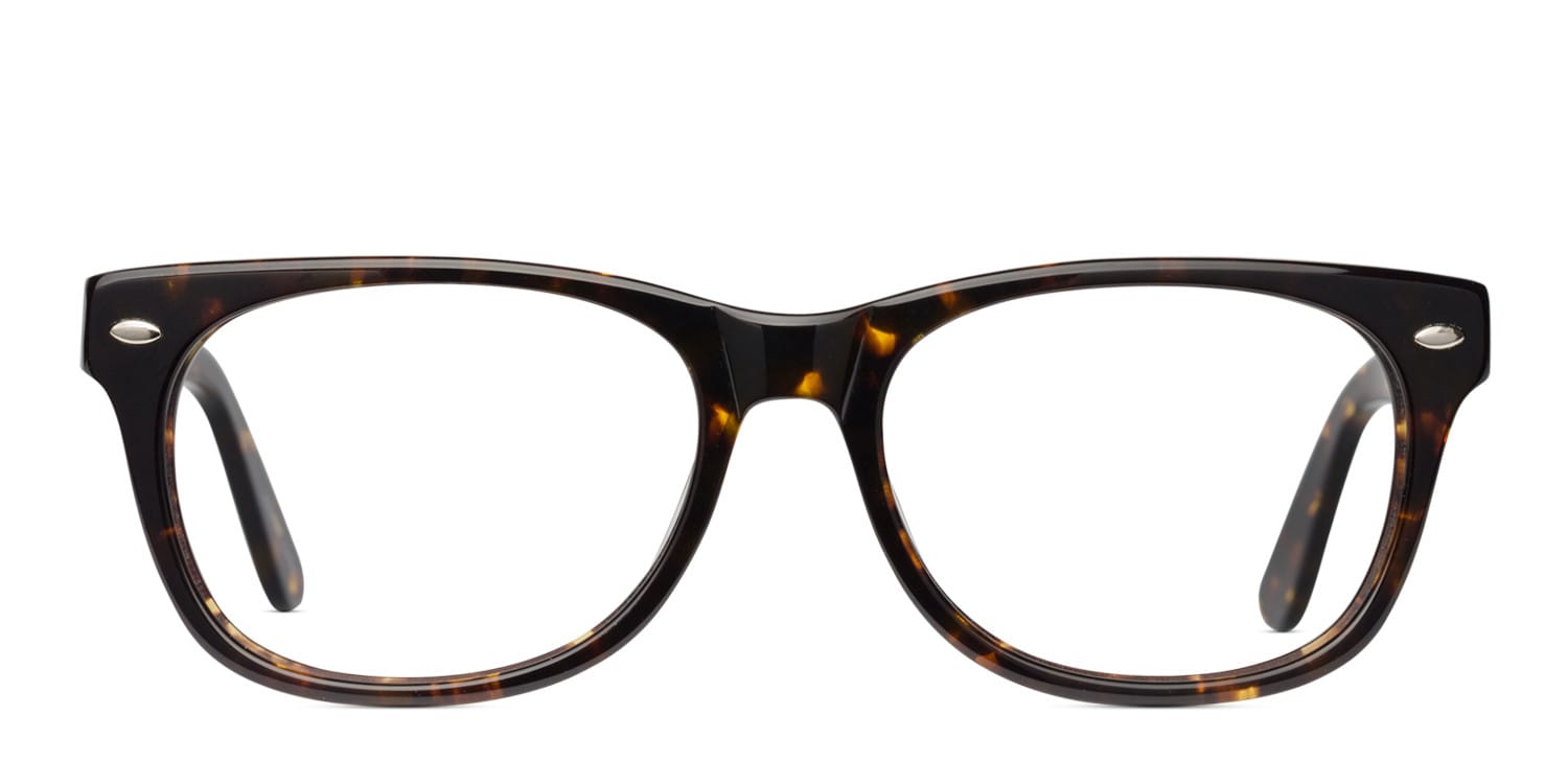 Crosby Tortoise glasses - Tortoise - Frontal View