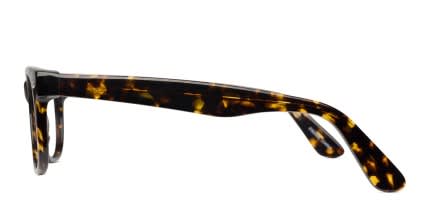 Crosby Tortoise glasses - Tortoise - Side View