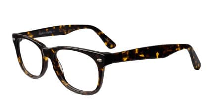 Crosby Tortoise glasses - Tortoise - Angle View