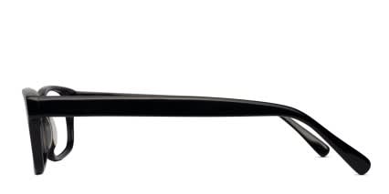 Jeff Black glasses - Black - Side View