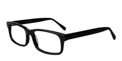Jeff Black glasses - Black - Angle View
