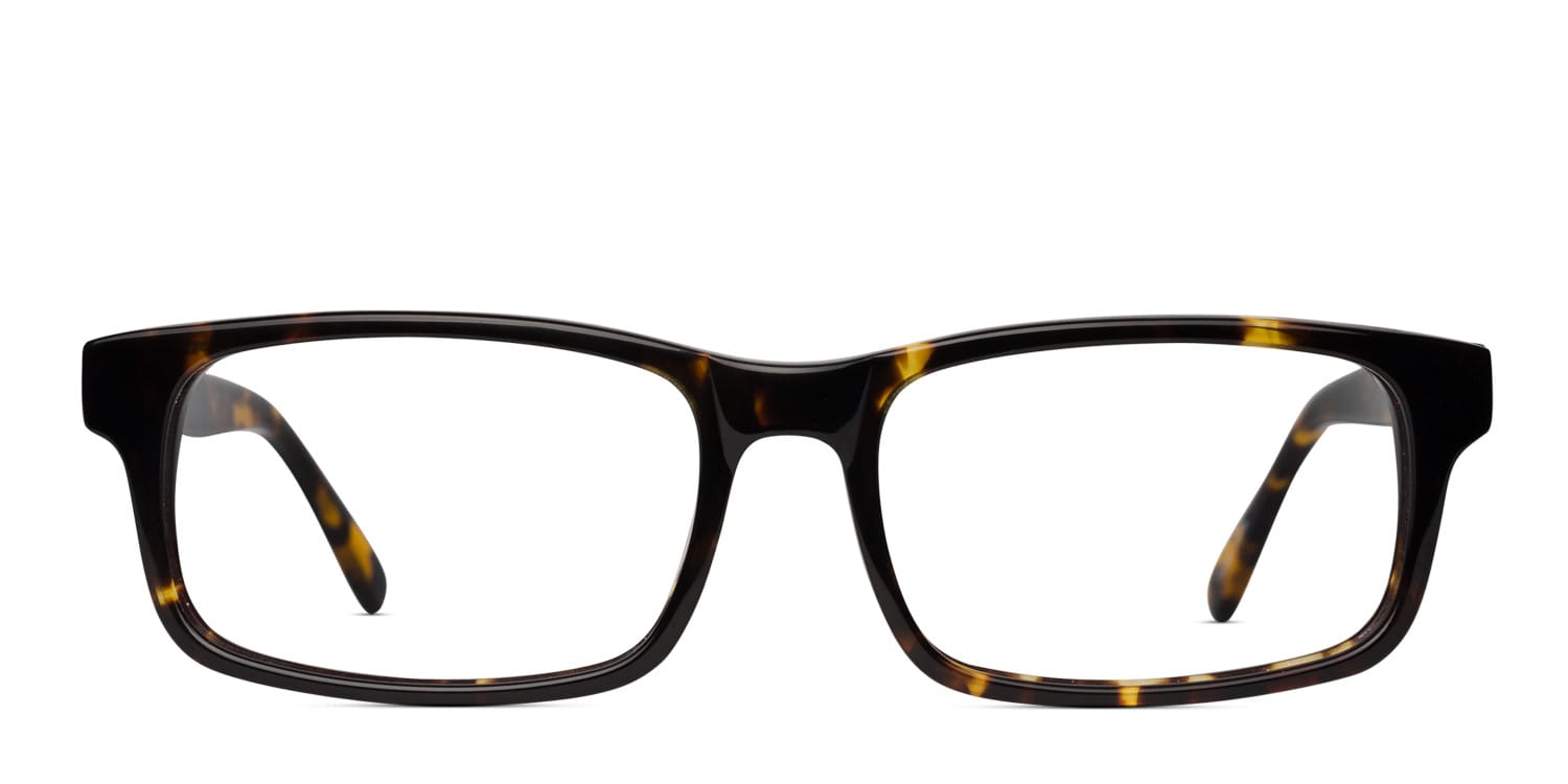 Jeff Tortoise glasses - Tortoise - Frontal View