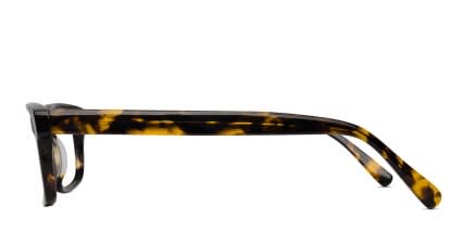 Jeff Tortoise glasses - Tortoise - Side View