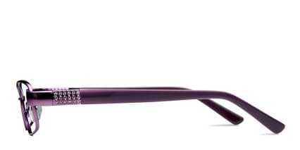 Darlene Purple glasses - Purple - Side View