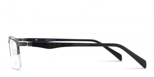 Alecto Gunmetal Eyeglasses | Includes FREE Rx Lenses