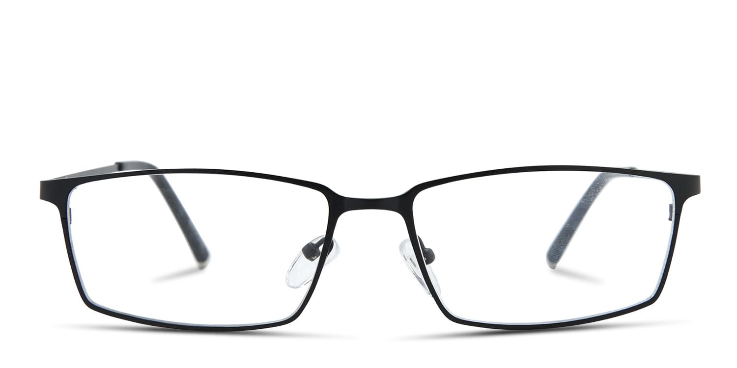 Keira Black glasses - Black - Frontal View