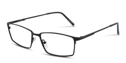 Keira Black glasses - Black - Angle View