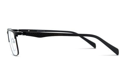 Carrow Black glasses - Black - Side View