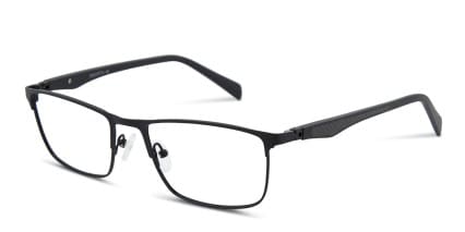Carrow Black glasses - Black - Angle View
