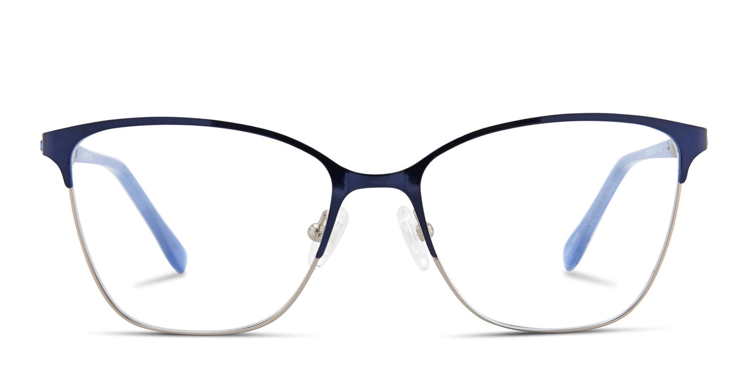 Bathilda Blue glasses - Blue - Frontal View
