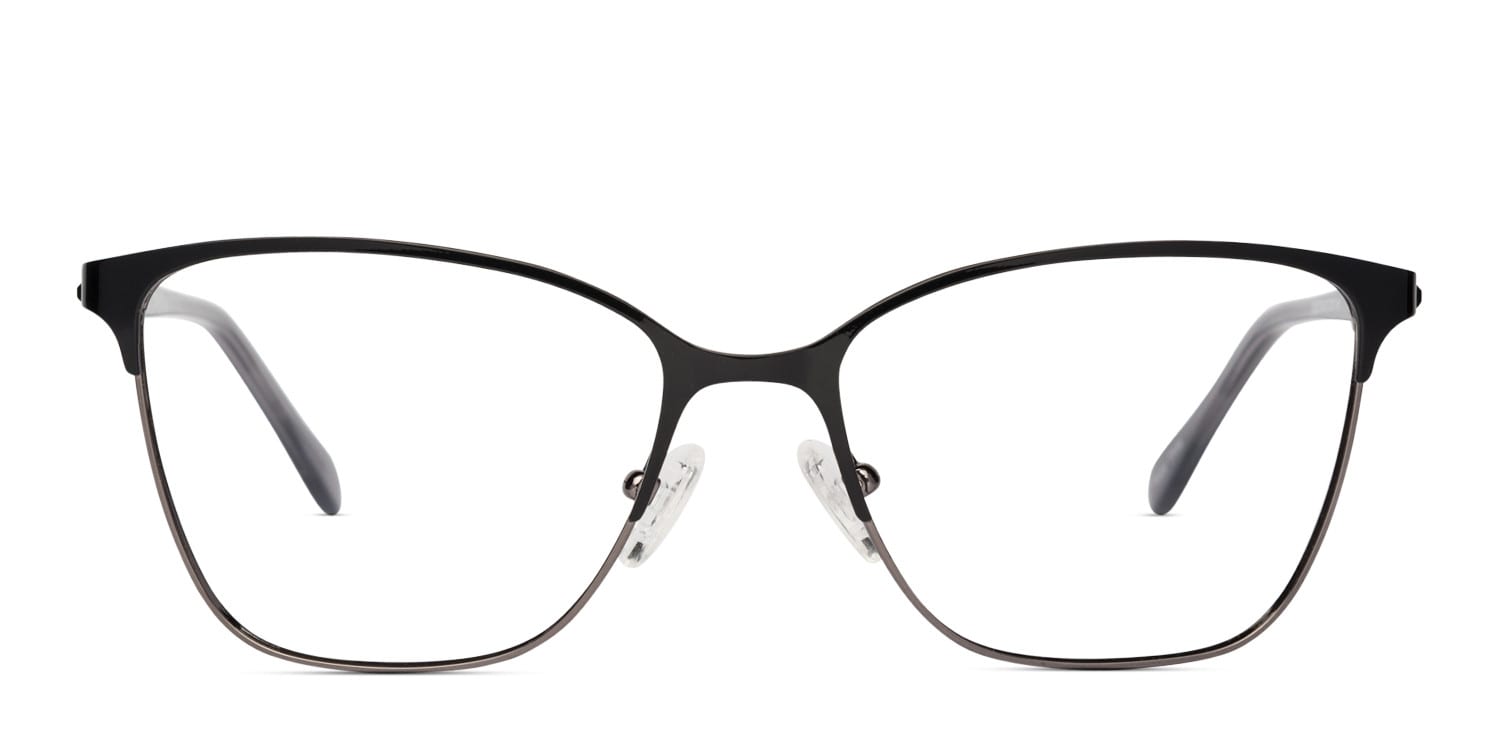 Bathilda Black glasses - Black - Frontal View