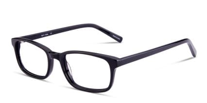 Des Moines Black glasses - Black - Angle View