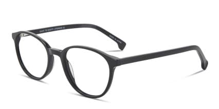 Olivia Black glasses - Black - Angle View