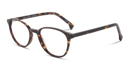 Olivia Tortoise glasses - Tortoise - Angle View