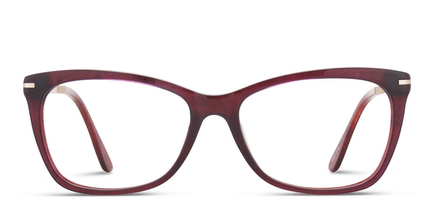 Noelle Red glasses - Red - Frontal View