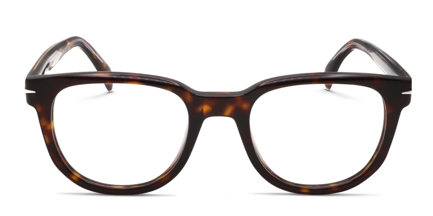 David Beckham DB7097 Tortoise glasses - Tortoise - Frontal View