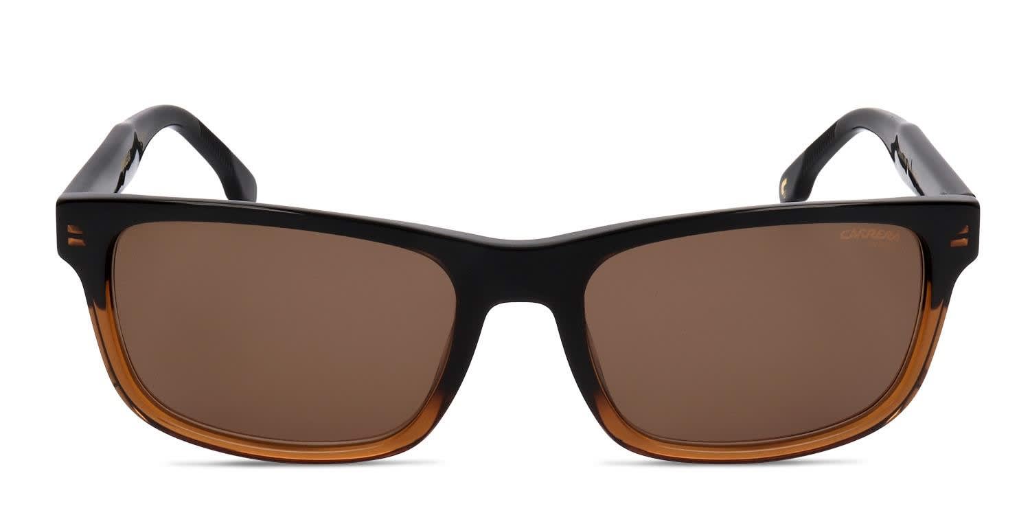 Carrera 299/S Black, Brown glasses - Black / Brown - Frontal View