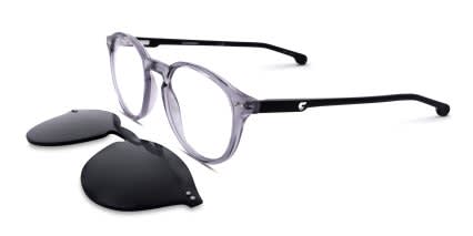 Carrera CA2039T/CS Kids Gray w/Clip-On glasses - Gray - Angle View