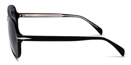 David Beckham DB1091/S Black glasses - Black / Gray - Side View