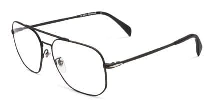 David Beckham DB1096 Matte Black glasses - Matte Black - Angle View