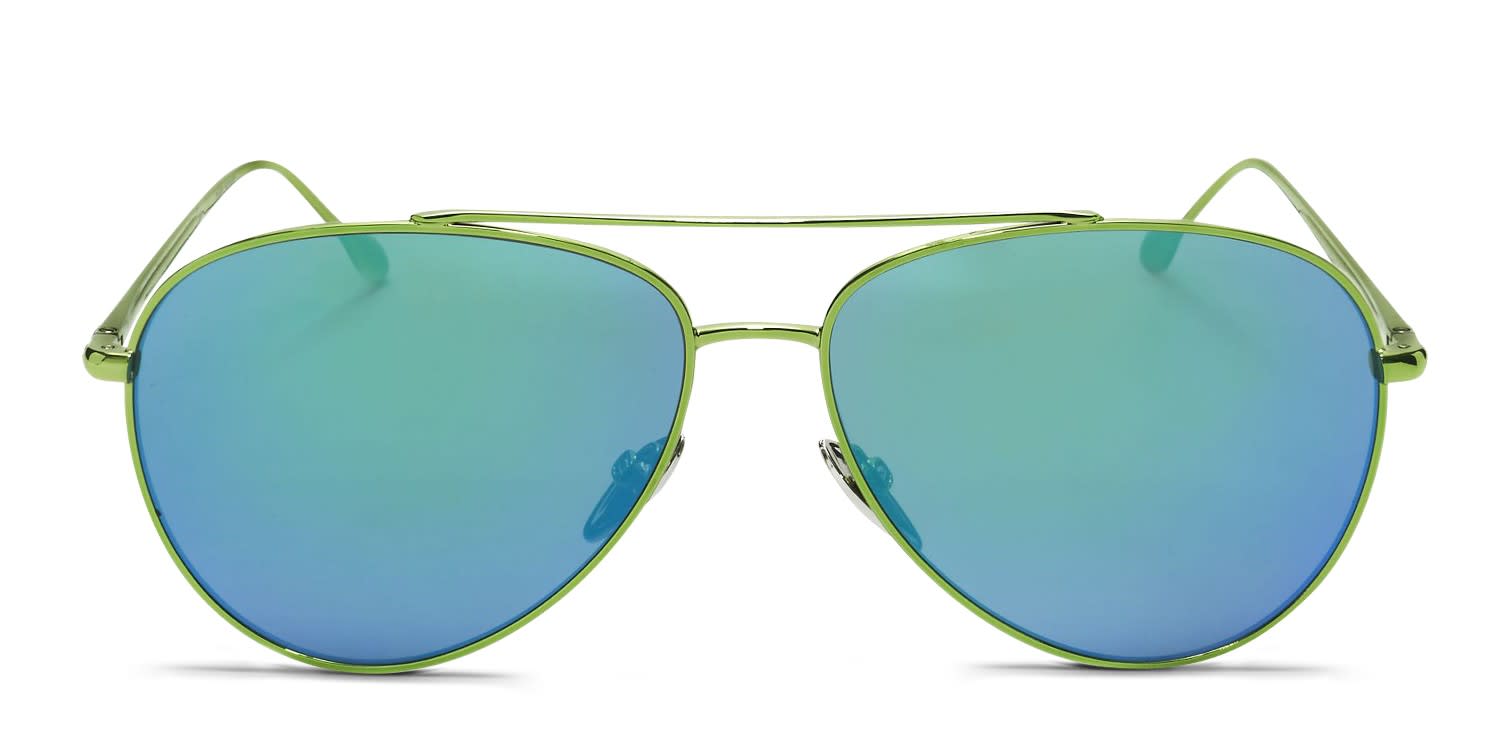 Isabel Marant IM0011/S Green glasses - Green / Blue - Frontal View