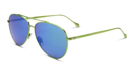 Isabel Marant IM0011/S Green glasses - Green / Blue - Angle View