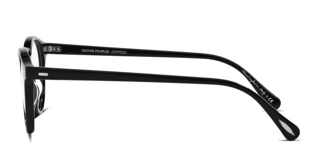 Oliver Peoples OV5186 Gregory Peck Shiny Black Eyeglasses