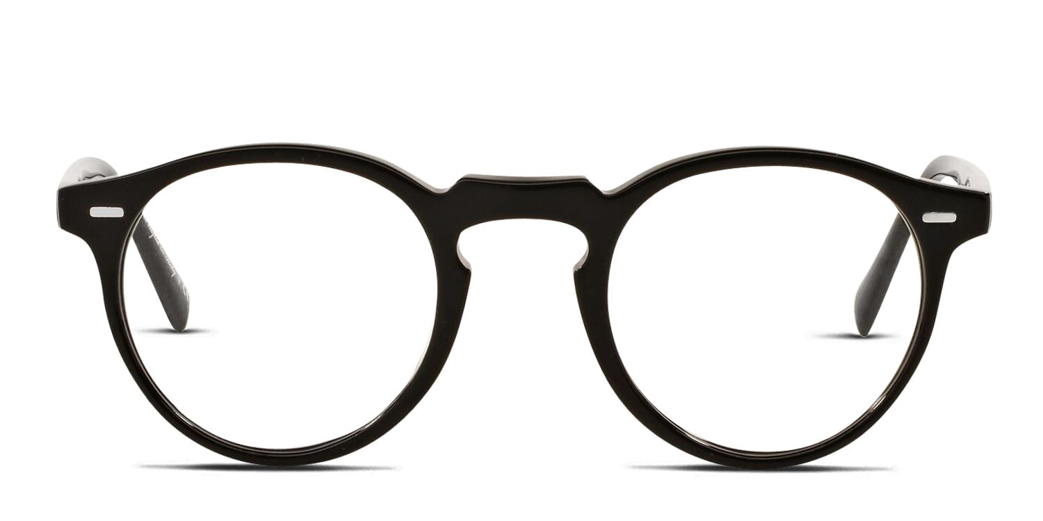 【極美品】OLIVER PEOPLES OV5186 Gregory Peck Oliver Peoples OV5186 Gregory Peck Shiny Black Eyeglasses