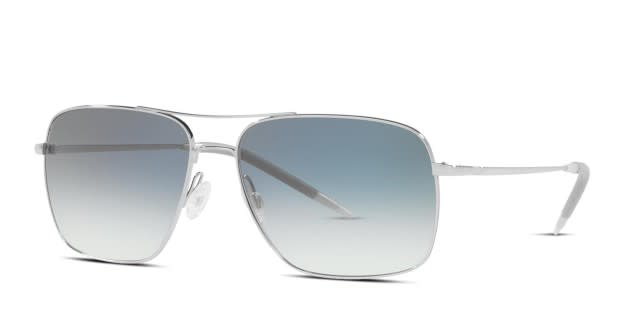 Oliver Peoples OV1150S Clifton Silver, Blue Sunglasses