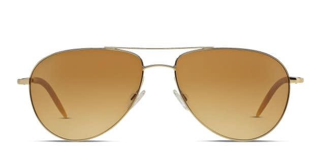 Oliver Peoples OV1002S Benedict Gold Prescription Sunglasses display picture 1