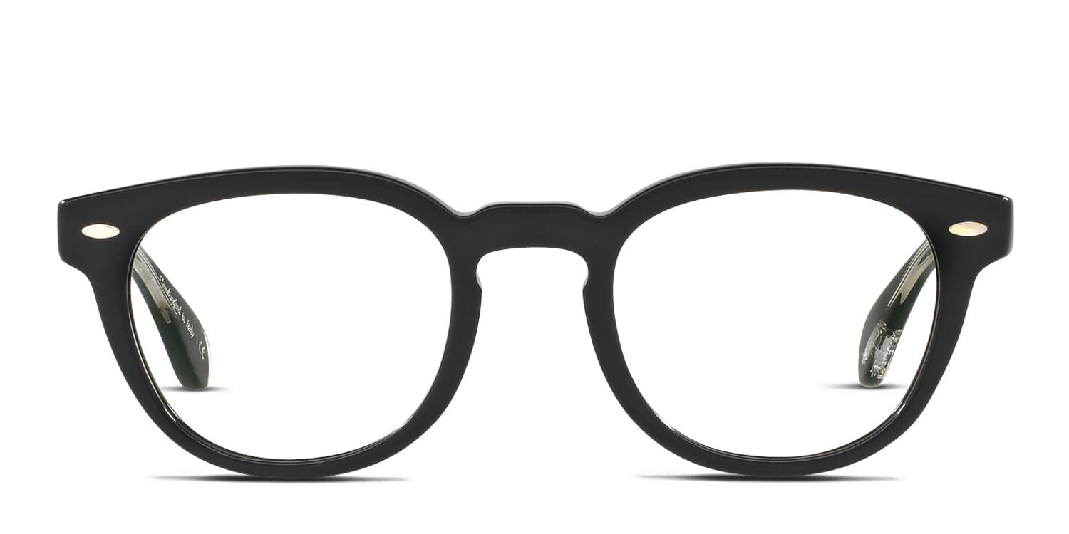 OLIVER PEOPLES Sheldrake Black 交換用レンズ付き Oliver Peoples OV5036 Sheldrake Shiny Black Eyeglasses