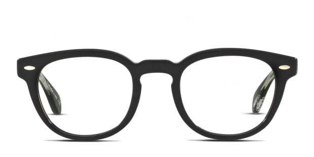 Oliver Peoples OV5036 Sheldrake Shiny Black Eyeglasses Includes FREE Rx Lenses