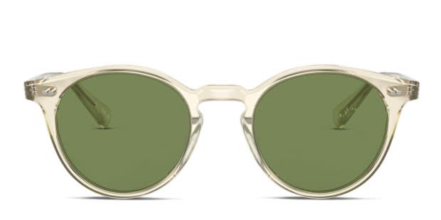 Oliver Peoples OV5459SU Romare Sun Yellow, Clear Prescription