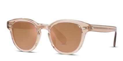 Oliver Peoples OV5413SU Cary Grant Beige, Clear glasses - Beige / Clear - Angle View