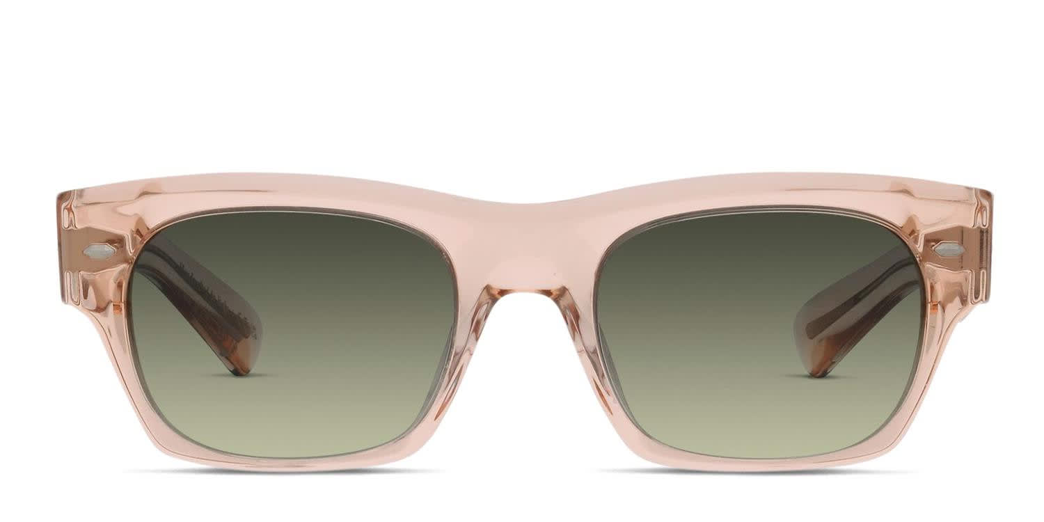 Oliver Peoples OV5514SU Kasdan Pink, Clear glasses - Pink / Clear - Frontal View