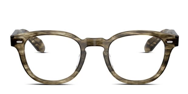 Oliver Peoples OV5528U N.01 Green, Brown Prescription Eyeglasses