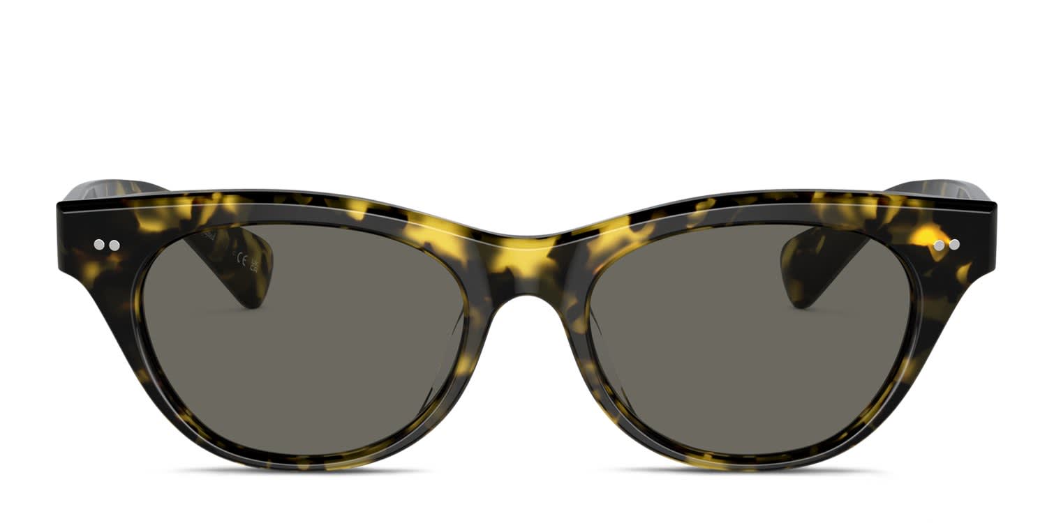 Oliver Peoples OV5541SU Avelin Tortoise, Yellow glasses - Tortoise / Yellow - Frontal View