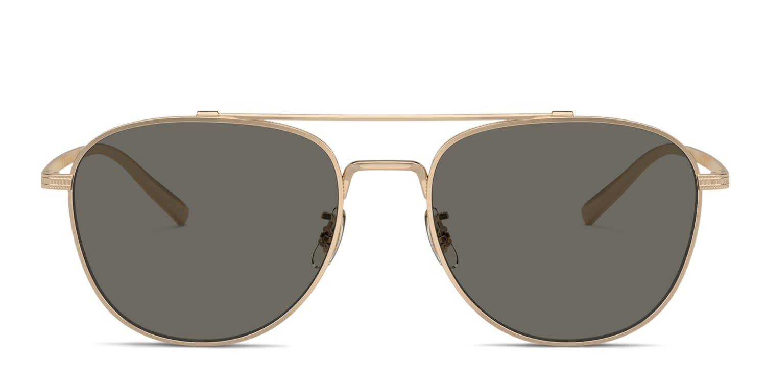Oliver Peoples OV1335ST Rivetti Gold glasses - Gold - Frontal View