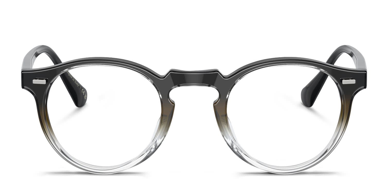 Oliver Peoples OV5186 Gregory Peck Green glasses - Green - Frontal View