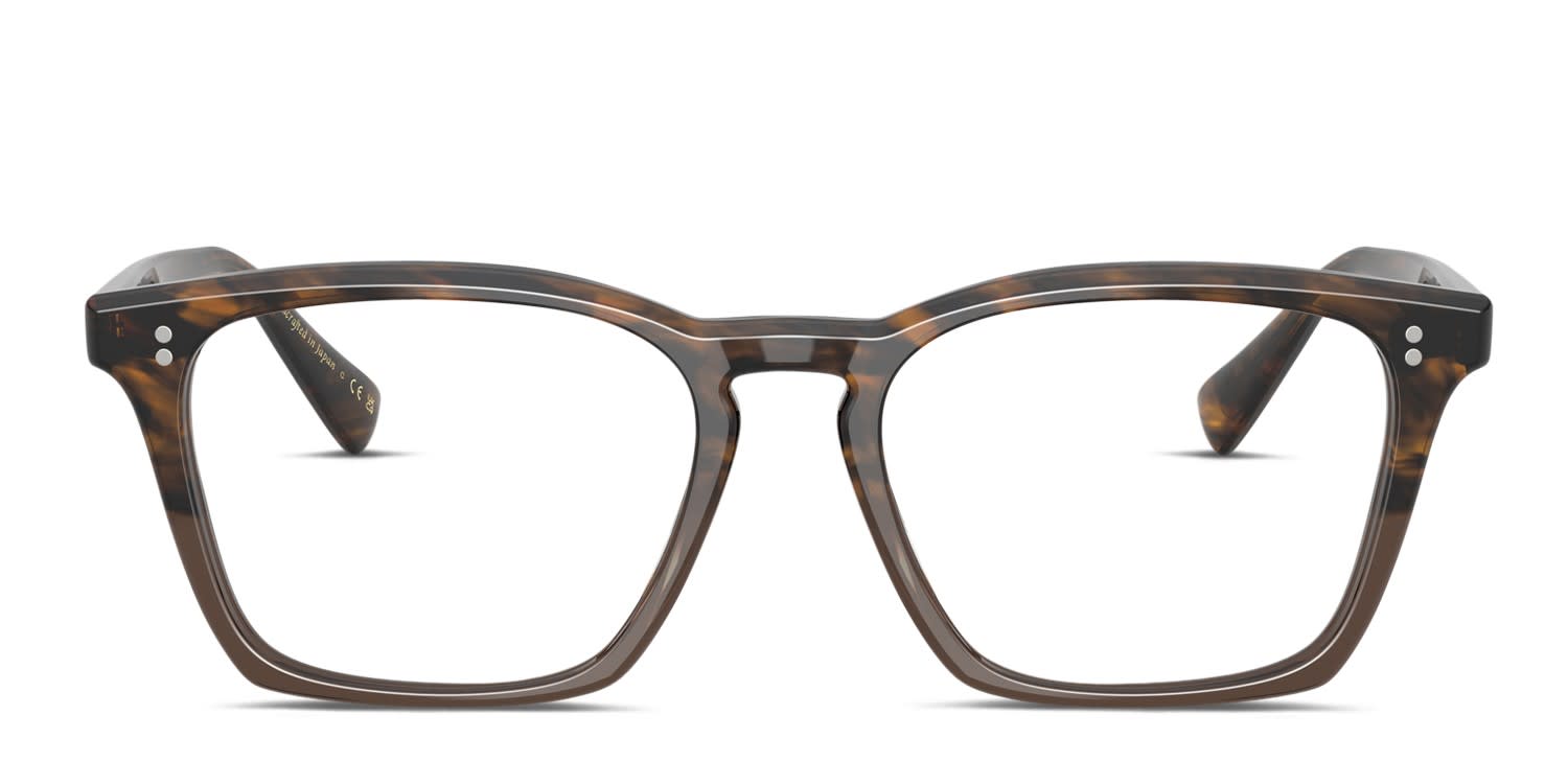 Ermenegildo Zegna EZ5136 Brown Eyeglasses | Includes FREE Rx Lenses