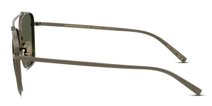 Oliver Peoples OV1349ST Avison Gold glasses - Gold / Green - Side View