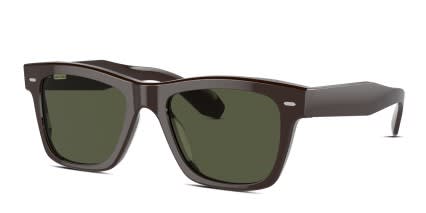 Oliver Peoples OV5552SU N.04 Sun Brown glasses - Brown / Green - Angle View