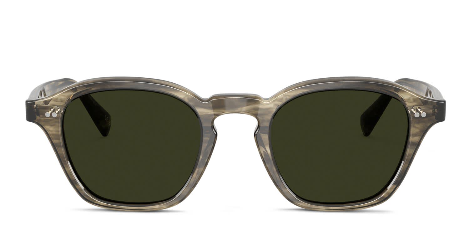 Oliver Peoples OV5580SU Eyles Green glasses - Green - Frontal View