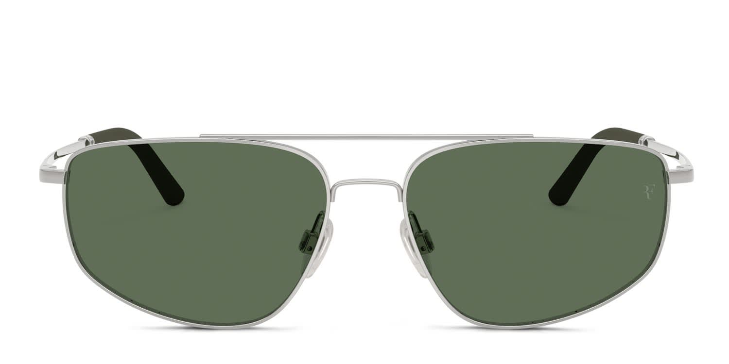 Oliver Peoples OV1361S R-14 Silver, Green glasses - Silver / Green - Frontal View